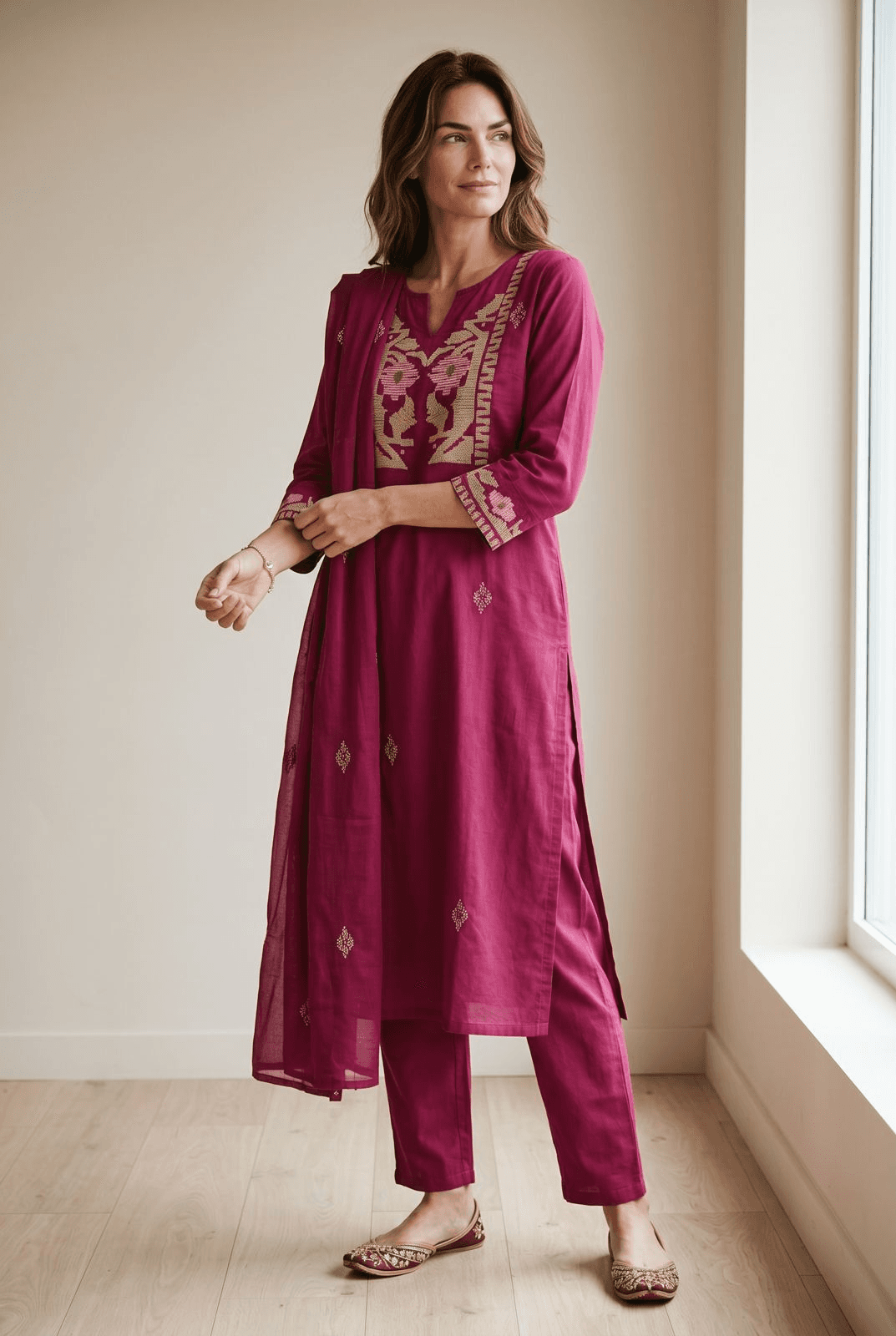 House of Kaveri — kurti and co-ord look 4